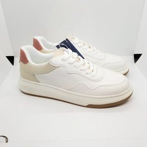 Universal Thread Women's Flora Sneakers - Pink & White - Size 8